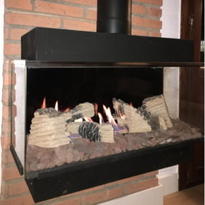Chimenea LISBOA a 3 caras Bahía