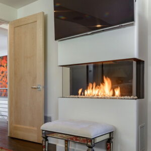 Chimenea PARÍS a 3 caras Bahía
