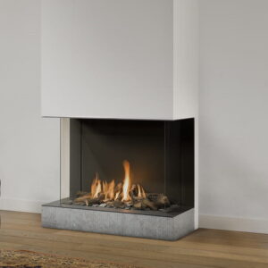 Chimenea ROMA a 3 caras Bahía