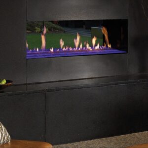 Chimenea VIENA a 2 caras opuestas