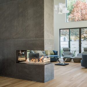 Chimenea VIENA a 3 caras Península